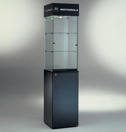 Moderne Vitrine - MOTOROLA - Italvetrine - Glas / Metall / mit Sichtfläche