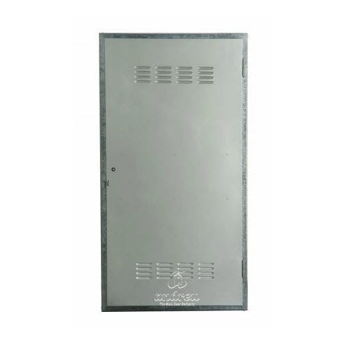 Revisionsklappe für Wand - Electro Louvered Meter - Andreu Barberá, S.L. - rechteckig / galvanisiertem Stahl / Einbau