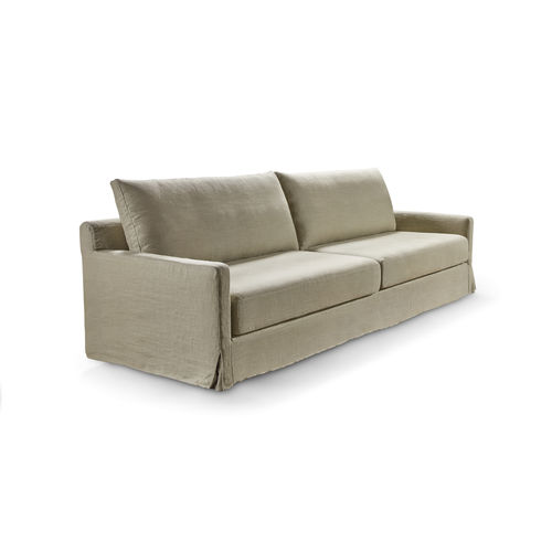 Modernes Sofa - TIBET - MANUEL LARRAGA - Stoff / beige / Contract