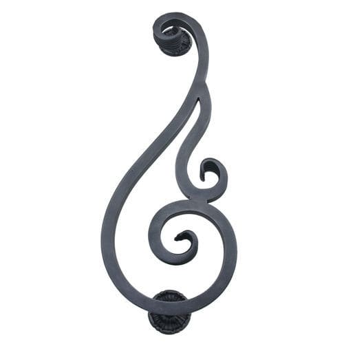 Türstoßgriff - Art.2326 - Galbusera G.&G. S.N.C. - Schmiedeeisen / klassisch / für Privatgebrauch