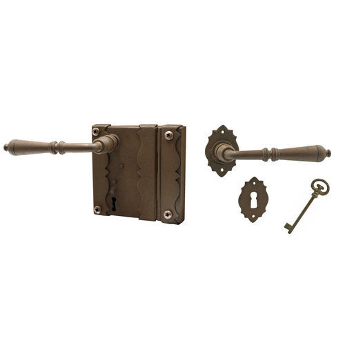 Mechanisches Schloss - Art.5850N/DEK + 2701 - Galbusera G.&G. S.N.C. - für Eingangstür / mit 1 Schließpunkt / für Privatgebrauch