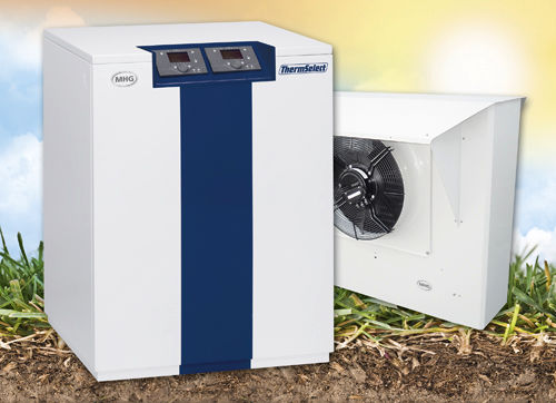 Geothermische Wärmepumpe - THERMSELECT - MHG Heating - Wohnbereich / für Außenbereich