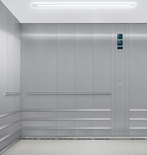 Elektrischer Aufzug - Schmitt Aufzuege - für Krankenhaus / Betten