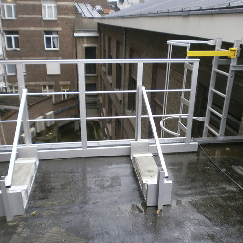 Aluminium-Geländer - JOMY - mit Stangen / für den Innenraum / für Außenbereich