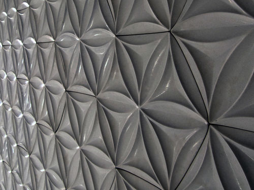 Fliesen für den Innenraum - FLORA HEX - Daniel Ogassian - Wand / Beton / geometrisches Muster