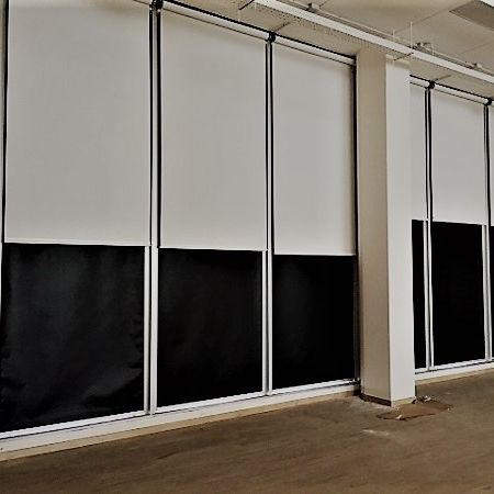 Jalousie für Fenster - NEW LINE BLACKOUT - Solaris Tende srl - für Verandas / Stoff / Aluminium
