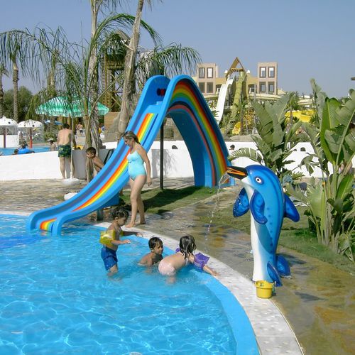 Gerade Rutsche - KIDS' RAINBOW - Polin Waterparks - für Aquapark