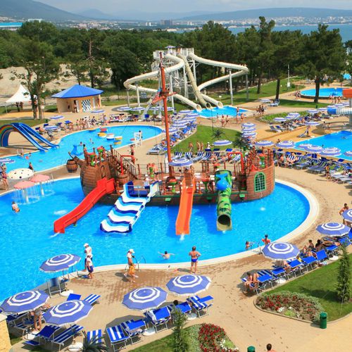 Spielplatzgerät für Aquapark - PIRATE SHIP - Polin Waterparks - Kunststoff