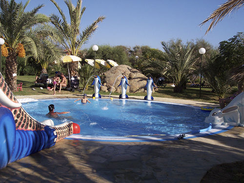 Einteiliges Schwimmbecken - Polin Waterparks - modular / maßgefertigt / für Außenbereich