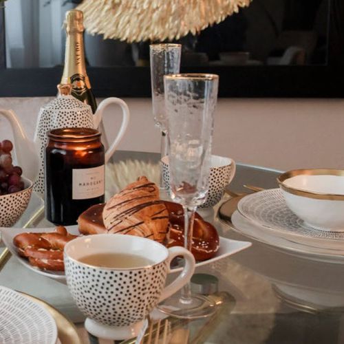 Glas-Sektkelch - HOMMAGE - KARE Design