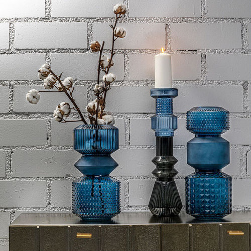 Moderne Vase - Marvelous Duo - KARE Design - Glas / handgefertigt / Tisch