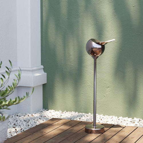 Sockel-Aschenbecher - SPHERIC - KARE Design - Stahl / für Privatgebrauch