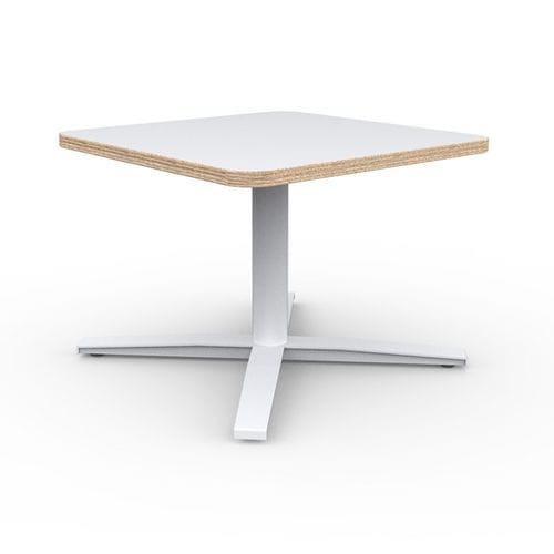 Moderner Beistelltisch - VIVA - Dynamobel - Laminat / Gestell aus Metall / rund