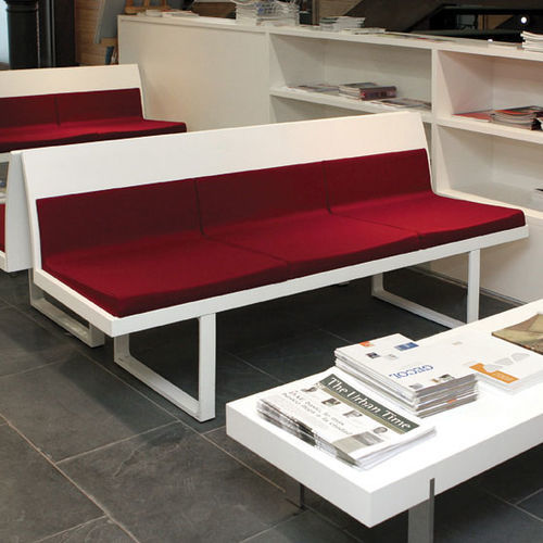 Moderne Polsterbank - GINZA - Dynamobel - Stoff / Gestell aus Metall / Holz