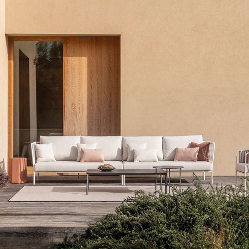 Modulsofa - Nido - expormim - modern / für Außenbereich / Stoff
