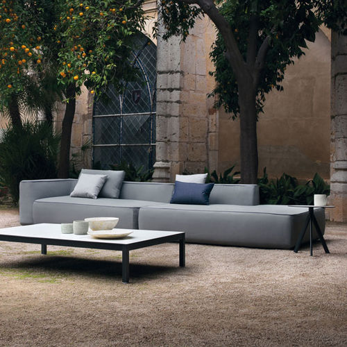 Modulsofa - PLUMP - expormim - modern / für Außenbereich / Stoff