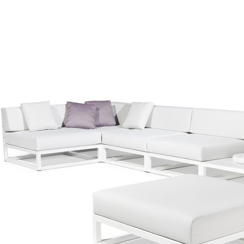 Modulsofa - NUDE - bivaq - modern / für Garten / Stoff