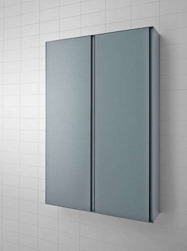 Moderner Badezimmer-Schrank - ST285 - Inbani - Metall / wandmontiert / mit Spiegel