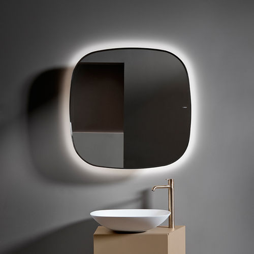 Wandmontierter Spiegel für Badezimmer - FM700B - Inbani - modern / beleuchtet