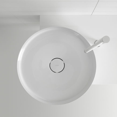 Aufsatzwaschbecken - BW001 - Inbani - Marmor / rund / originelles Design
