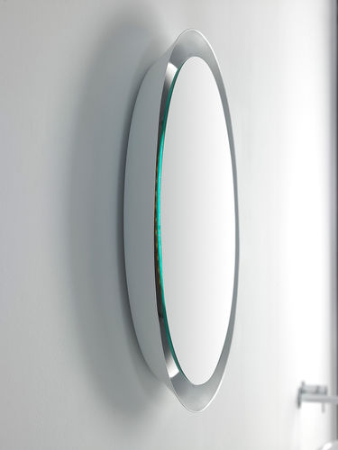 Wandmontierter Spiegel für Badezimmer - BW050 - Inbani - modern / rund / Metall
