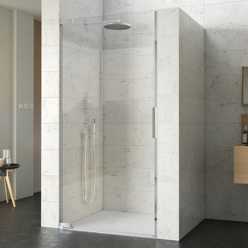 Schwenkbare Duschwand - Kinequartz équerres P - Kinedo - rechteckig / für Nischen / Securit®Glas