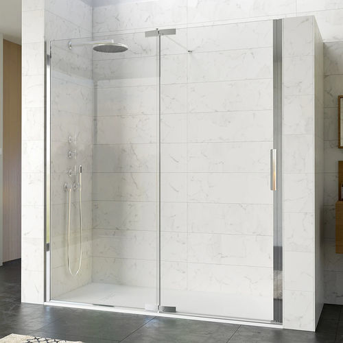 Schwenkbare Duschwand - Kinequartz profilé P - Kinedo - rechteckig / für Nischen / Securit®Glas
