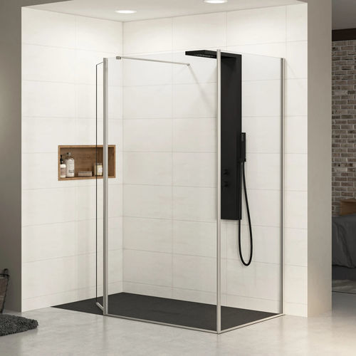 Schwenkbare Duschwand - Ekinox+  - Kinedo - rechteckig / für Nischen / Securit®Glas