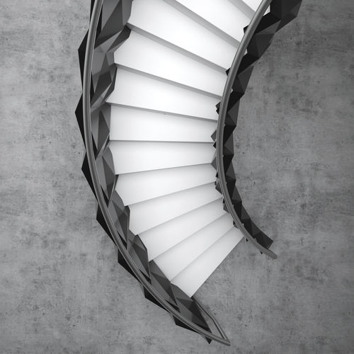 High-End-Treppe - SCULPTED - EeStairs - gerade / rundgewendelt / für den Innenraum