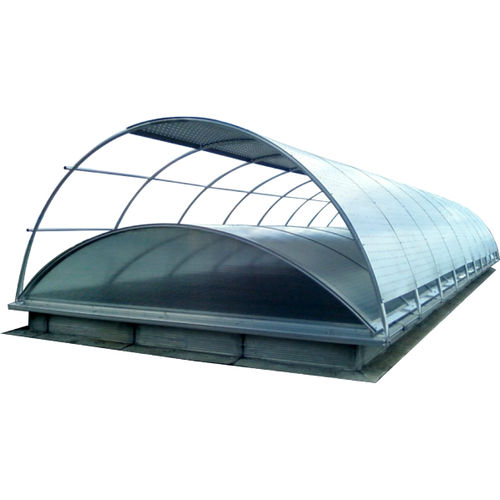 Sonnenschutzlamelle / galvanisiertem Stahl - VOILE-DÔME - Adexsi - für Dach / horizontal / starr