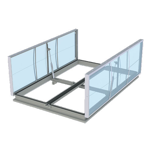 Polycarbonat-Rauchabzugsfenster - BLUECOIF THERM DV PNEU - Adexsi - Rauch- und Wärmeabzugsanlage