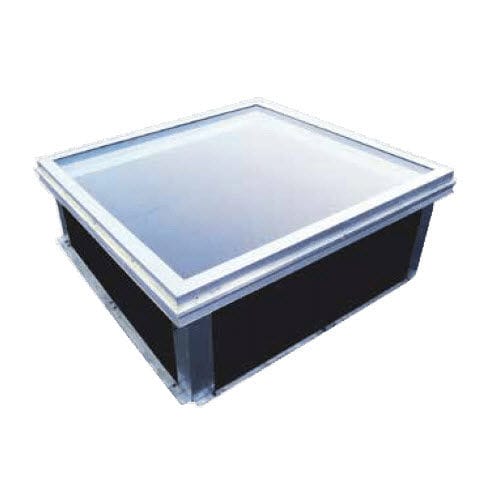 Oberlicht für Dachterrasse - STEEL INSIDE - Adexsi - für Metalldach / für Dichtigkeitsbedachung / Rauchabzug