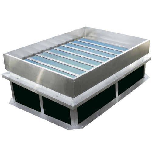 Metall-Rauchabzugsfenster - CERTILUX TPP - Adexsi - Polycarbonat / Rauch- und Wärmeabzugsanlage / für Dach