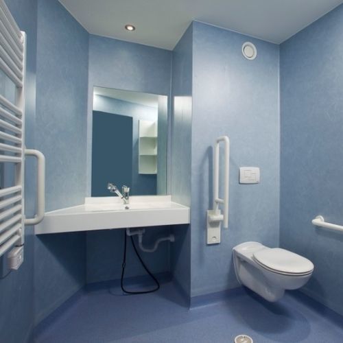 Modernes Badezimmer - eurocomponents spa - Stahlbeton / für Krankenhaus / Fertig