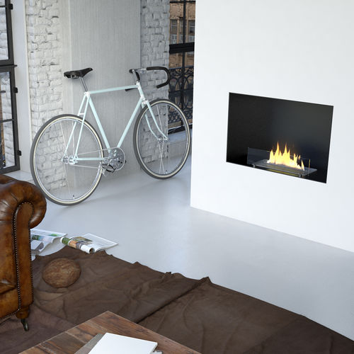 Bioethanol-Kamin - INCASSO 90 BIO - MAISONFIRE - Einbau / hängend / für Wandmontage