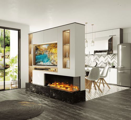 Elektrokamin - LEPIAKI 125 - MAISONFIRE - Einbau / für Wandmontage / Ecken