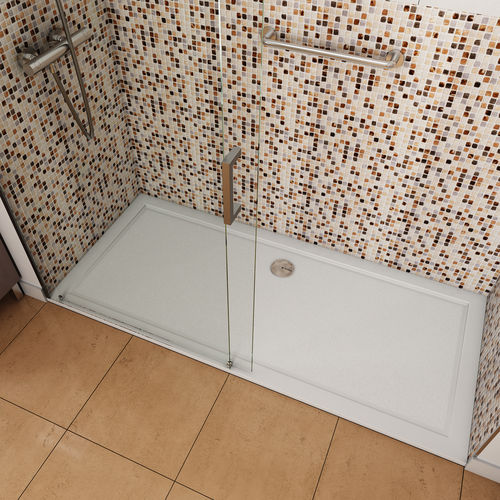 Rechteckige Duschwanne - TECHBATH® - Securibath Solutions, S.L. - zum Aufstellen / bodengleich / extraflach