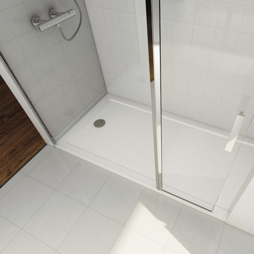 Rechteckige Duschwanne - COMPACT® - Securibath Solutions, S.L. - zum Aufstellen / bodengleich / extraflach
