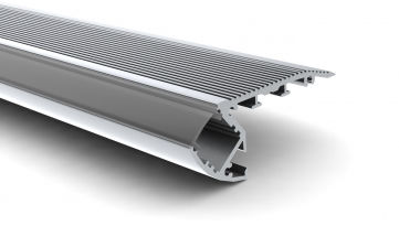 PC-Treppenkante - ALU-STAIR - Ledson - Aluminium / Gummi / mit LED-Beleuchtung