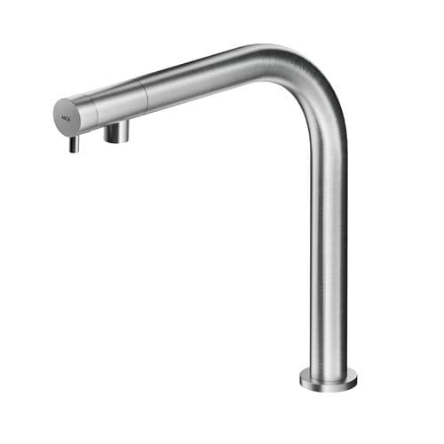 Einhebelmischer für Waschtisch - MB238 - MGS Progetti - Aufsatz / Edelstahl / für Badezimmer