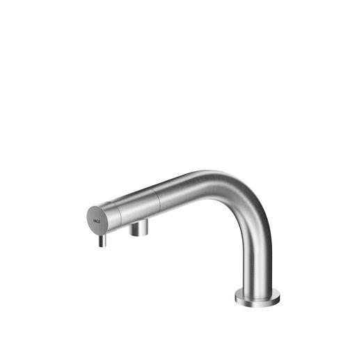 Einhebelmischer für Waschtisch - MB266 - MGS Progetti - Aufsatz / Edelstahl / für Badezimmer