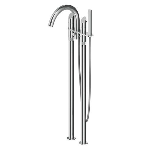 Zweigriffmischer für Badewanne - CB502 - MGS Progetti - Aufsatz / Edelstahl / für Badezimmer