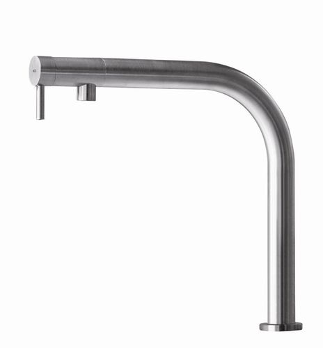 Aufsatz-Einhebelmischer - NEMO RH/RH S - MGS Progetti - Edelstahl / für Küche / 1-Loch