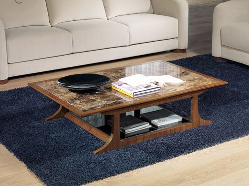 Moderner Couchtisch - TL52 DESYO  - CARPANELLI - Holz / rechteckig / für Privatgebrauch