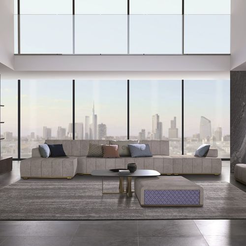 Modulsofa - DI50 CUBE  - CARPANELLI - modern / Stoff