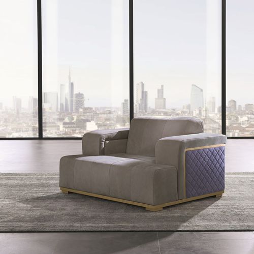 Moderner Sessel - PO73 CUBE  - CARPANELLI - Stoff