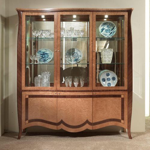 Klassische Vitrine - VE46 CHARME  - CARPANELLI - Glas / Holz