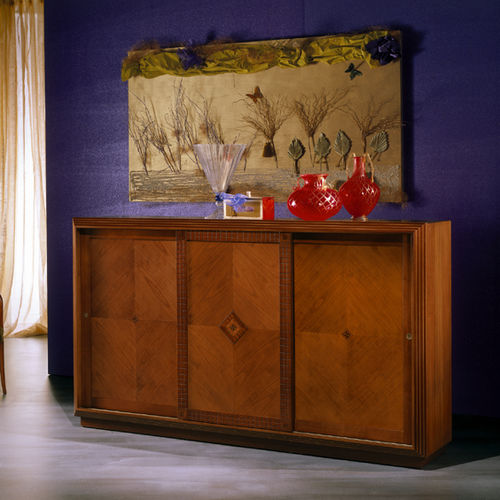 Klassisches Sideboard - CR26 ARTE  - CARPANELLI - Massivholz / Ahornholz / Mahagoni