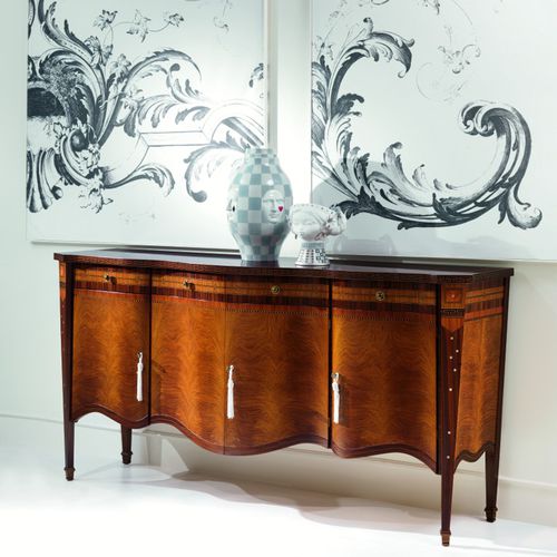 Klassisches Sideboard - CR41 POIS  - CARPANELLI - Palisander / Zebrano