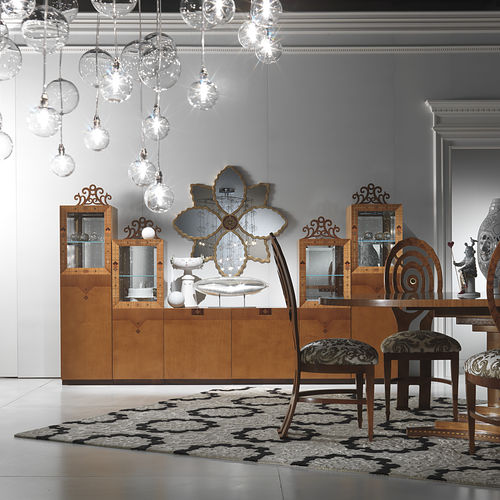 Klassisches Sideboard - CR38C DALÌ  - CARPANELLI - Nussbaum / Massivholz / Rosenholz